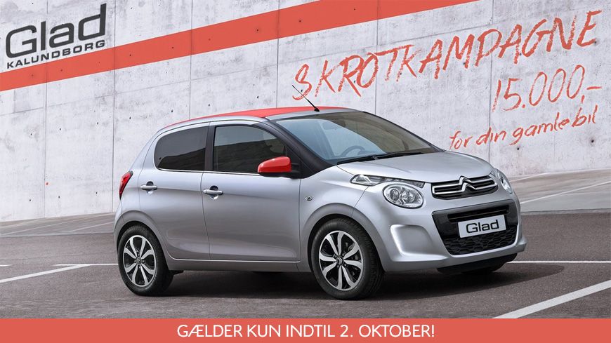 Citroën C1 skrotkampagne