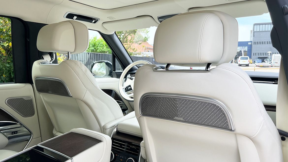 Range rover Autobiography view fra bagsaede